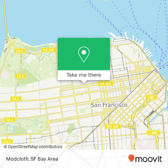 Modcloth map