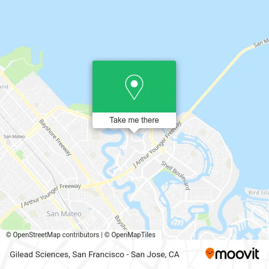Gilead Sciences map