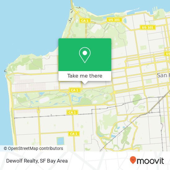 Dewolf Realty map