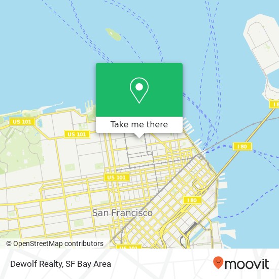 Dewolf Realty map