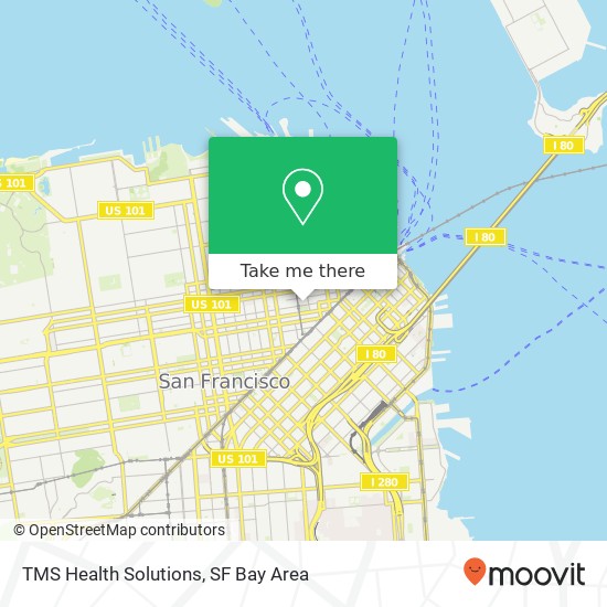 Mapa de TMS Health Solutions