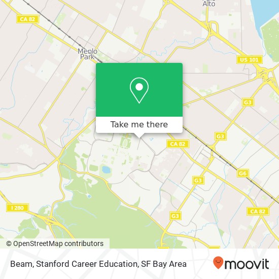 Beam, Stanford Career Education map