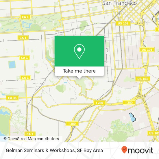 Mapa de Gelman Seminars & Workshops