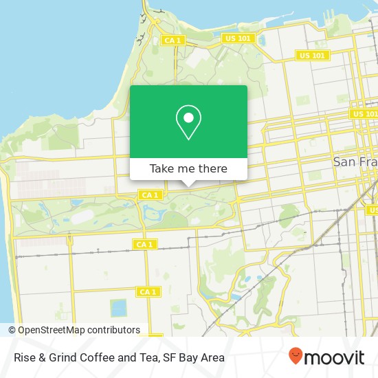 Rise & Grind Coffee and Tea map