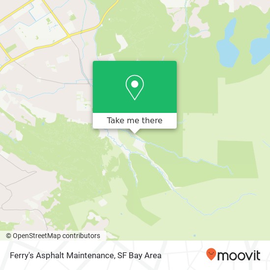 Ferry's Asphalt Maintenance map