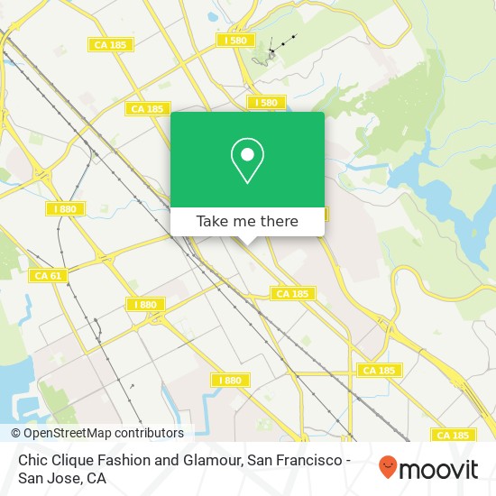 Chic Clique Fashion and Glamour map