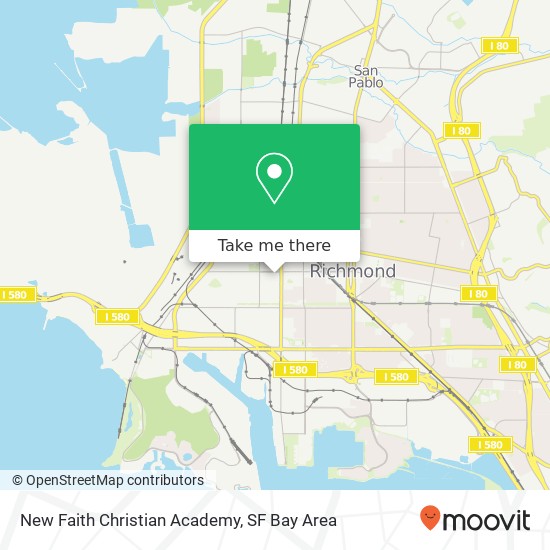 Mapa de New Faith Christian Academy