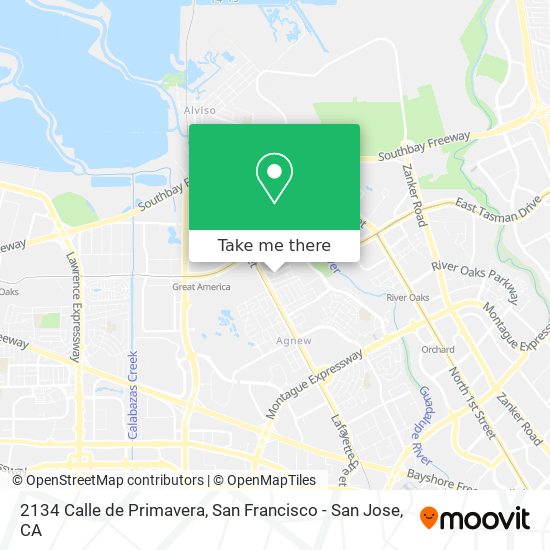 2134 Calle de Primavera map