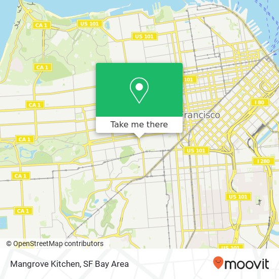 Mangrove Kitchen map