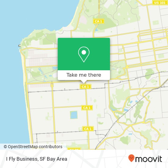 Mapa de I Fly Business