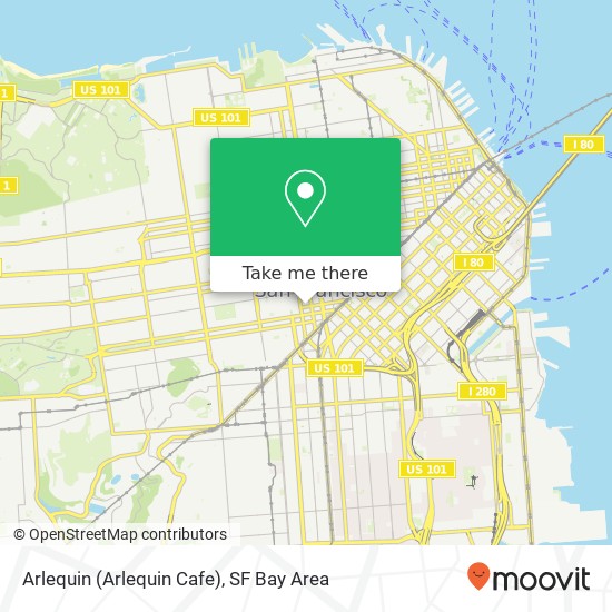 Arlequin (Arlequin Cafe) map
