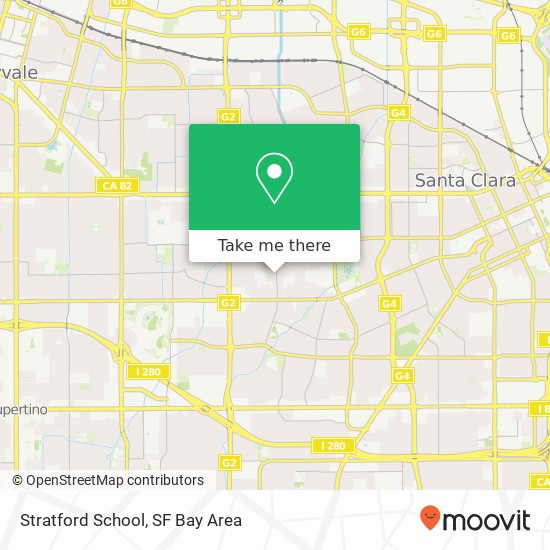 Mapa de Stratford School