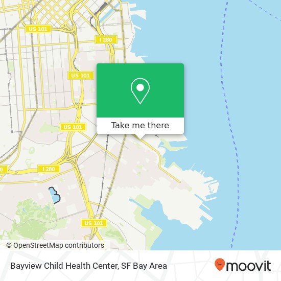 Mapa de Bayview Child Health Center