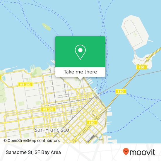 Sansome St map