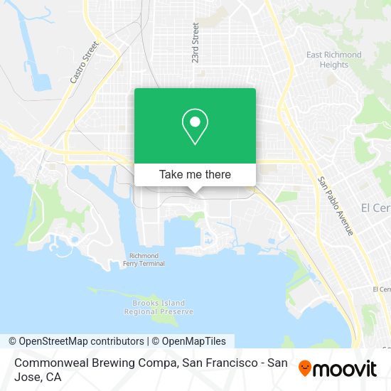 Commonweal Brewing Compa map