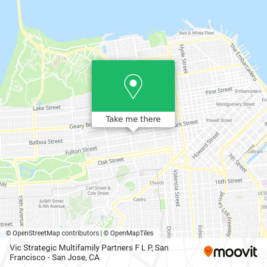 Vic Strategic Multifamily Partners F L P map