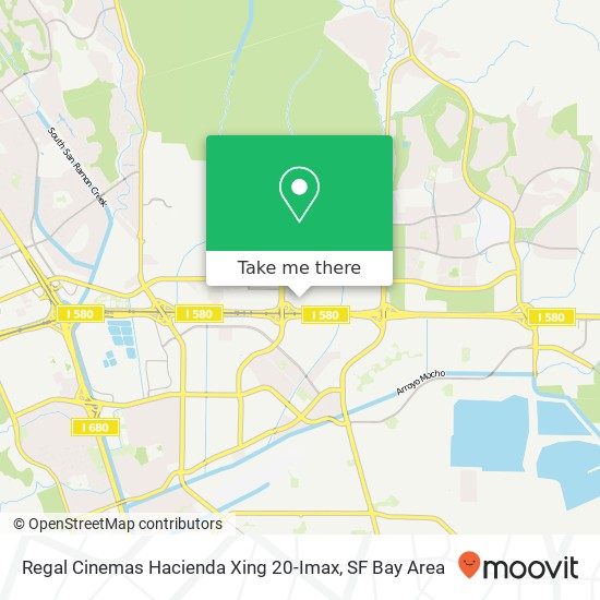 Regal Cinemas Hacienda Xing 20-Imax map