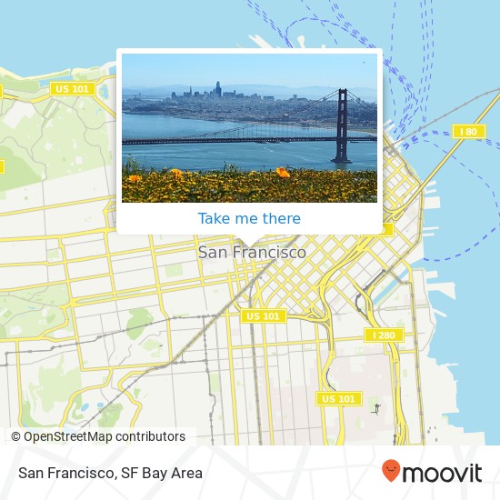 Mapa de San Francisco