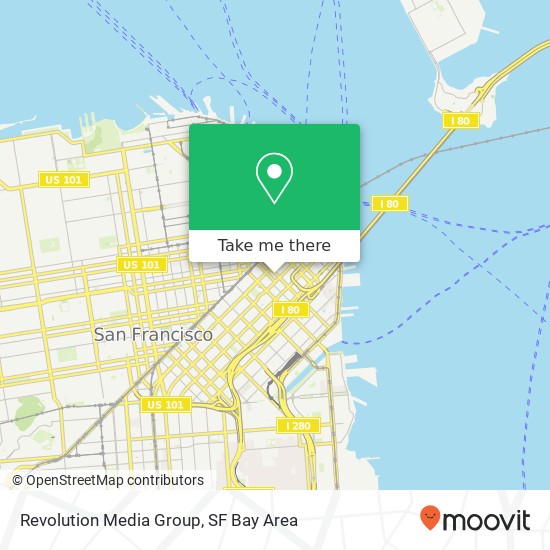 Mapa de Revolution Media Group