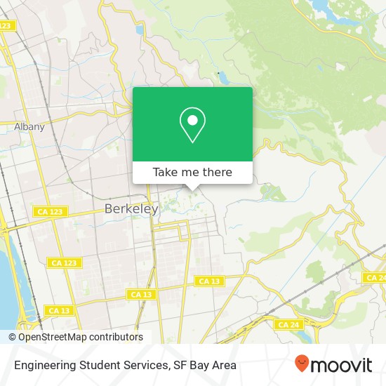 Engineering Student Services map