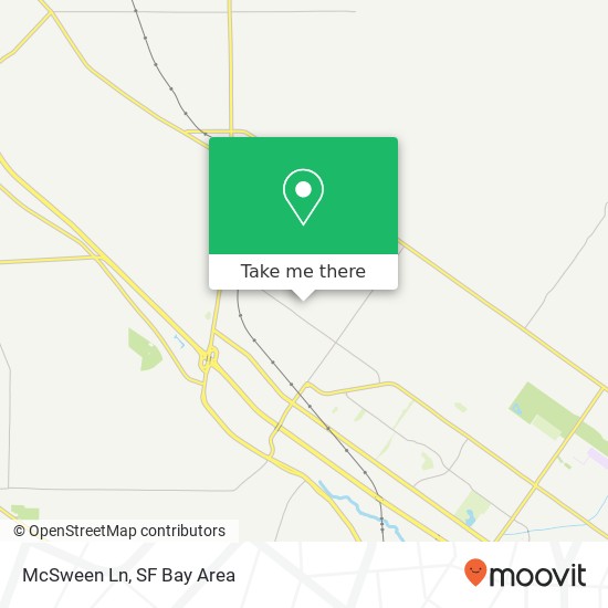 McSween Ln map