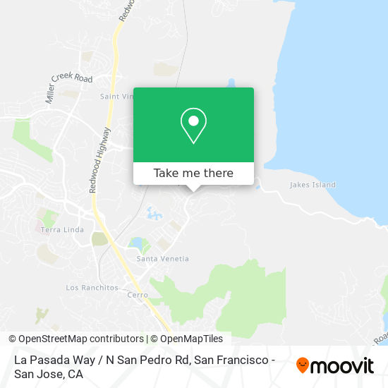 La Pasada Way / N San Pedro Rd map