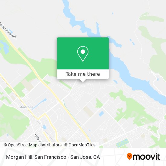 Mapa de Morgan Hill