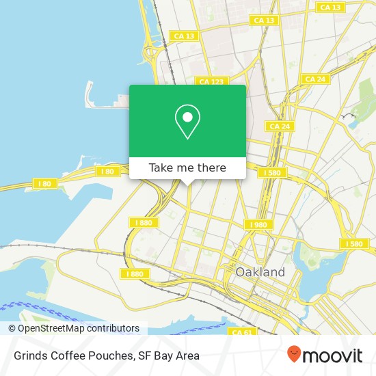 Grinds Coffee Pouches map