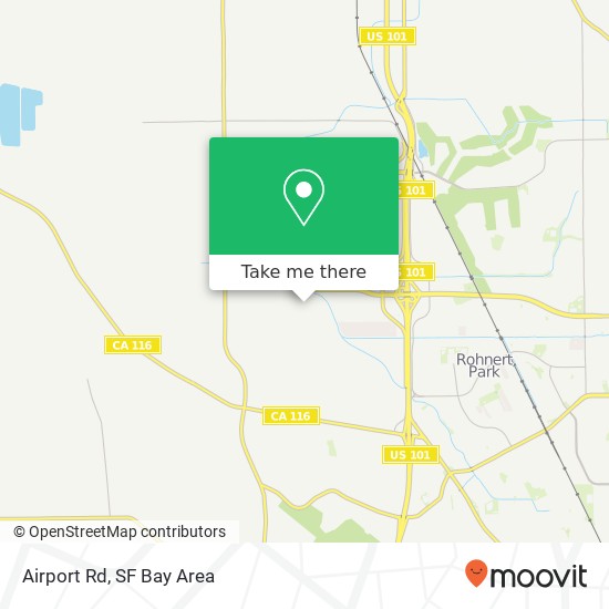 Airport Rd map