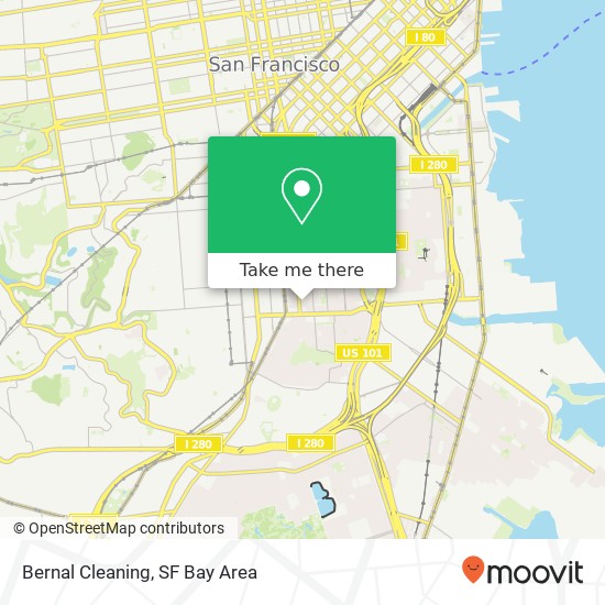 Bernal Cleaning map