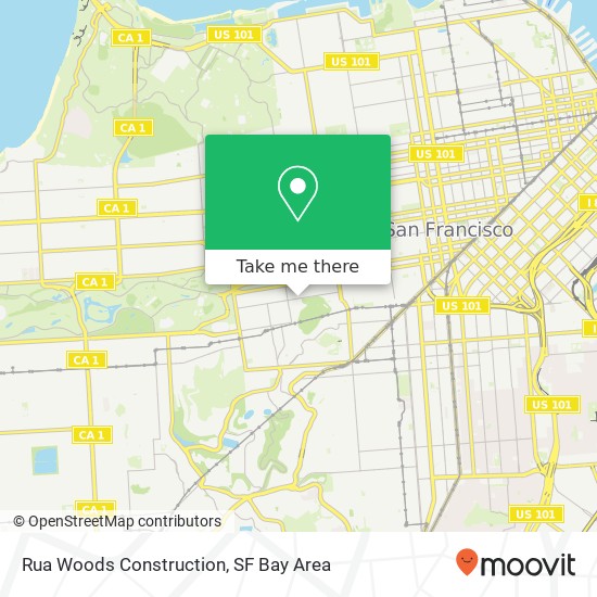 Rua Woods Construction map