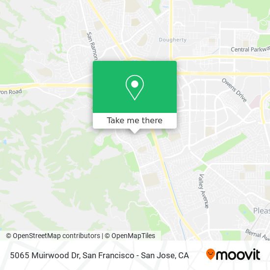 Mapa de 5065 Muirwood Dr