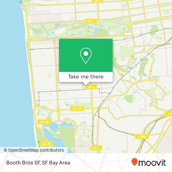 Booth Bros SF map