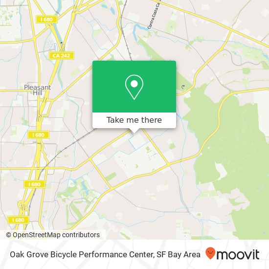 Oak Grove Bicycle Performance Center map