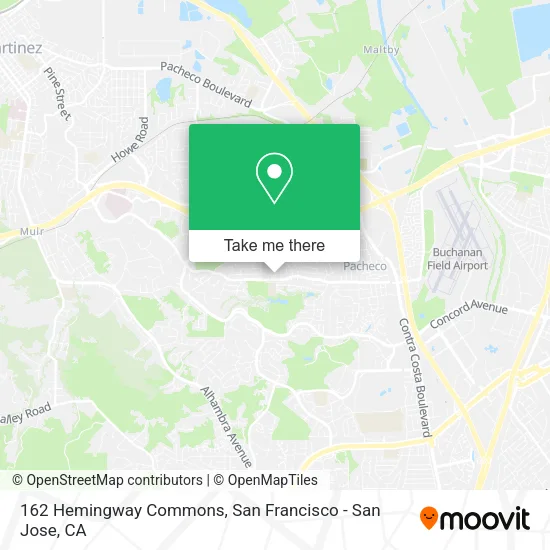 Mapa de 162 Hemingway Commons
