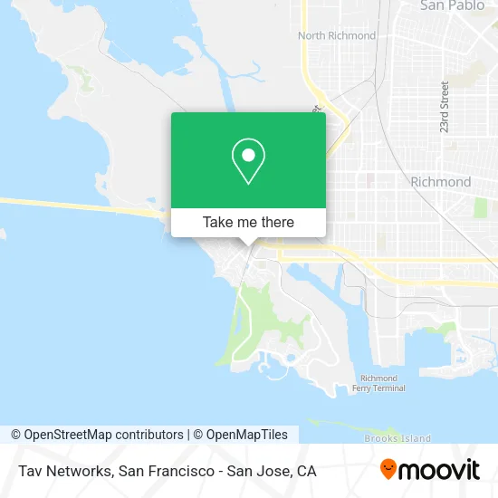 Tav Networks map