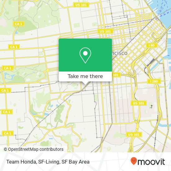 Team Honda, SF-Living map