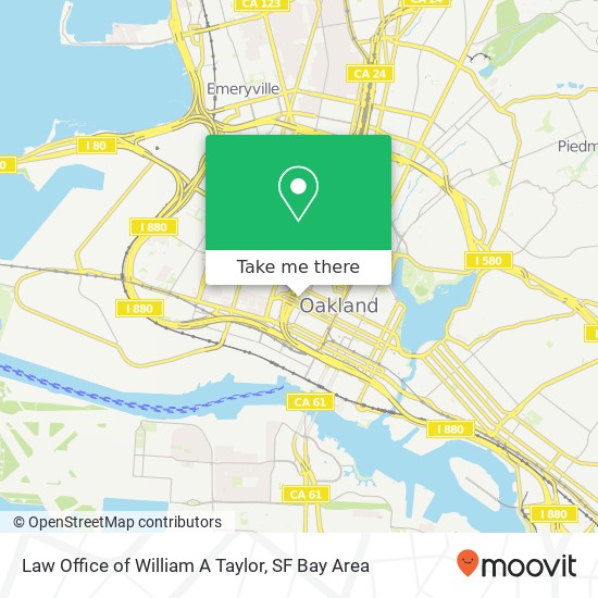 Mapa de Law Office of William A Taylor