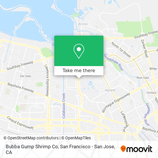 Bubba Gump Shrimp Co map
