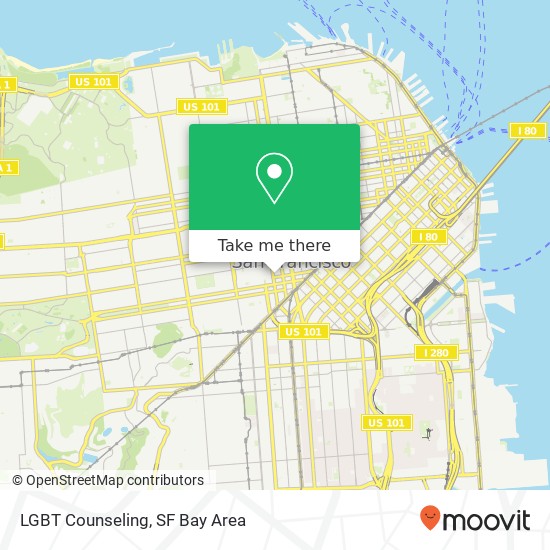 LGBT Counseling map