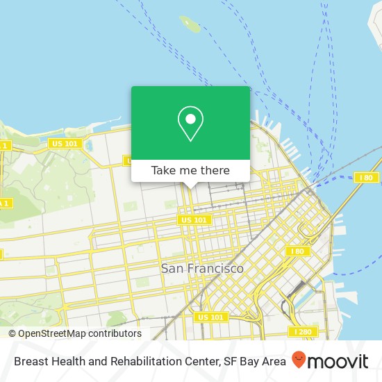 Mapa de Breast Health and Rehabilitation Center