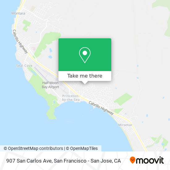 907 San Carlos Ave map