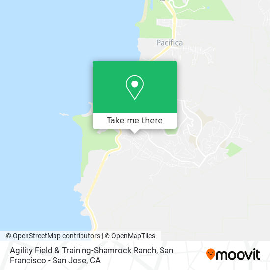 Mapa de Agility Field & Training-Shamrock Ranch