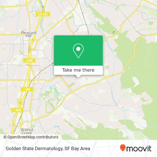 Golden State Dermatology map