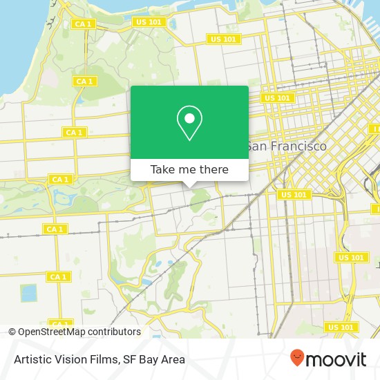 Artistic Vision Films map