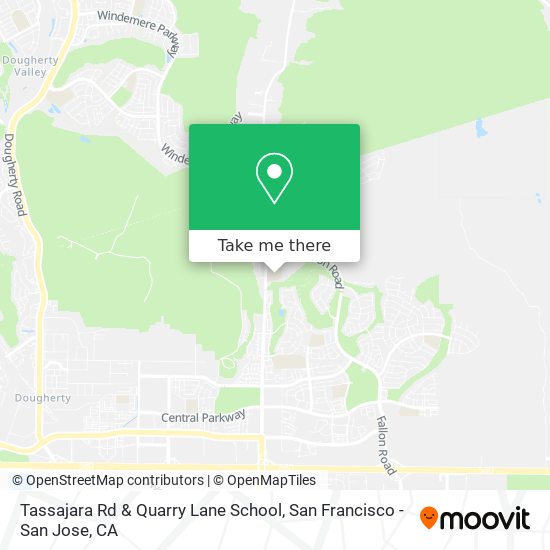 Tassajara Rd & Quarry Lane School map