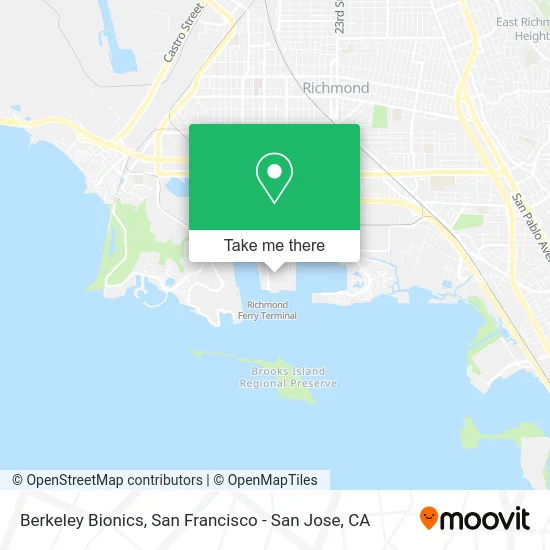 Berkeley Bionics map