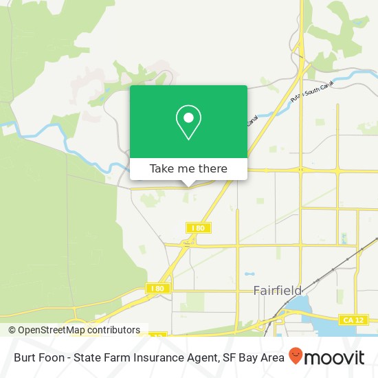 Burt Foon - State Farm Insurance Agent map