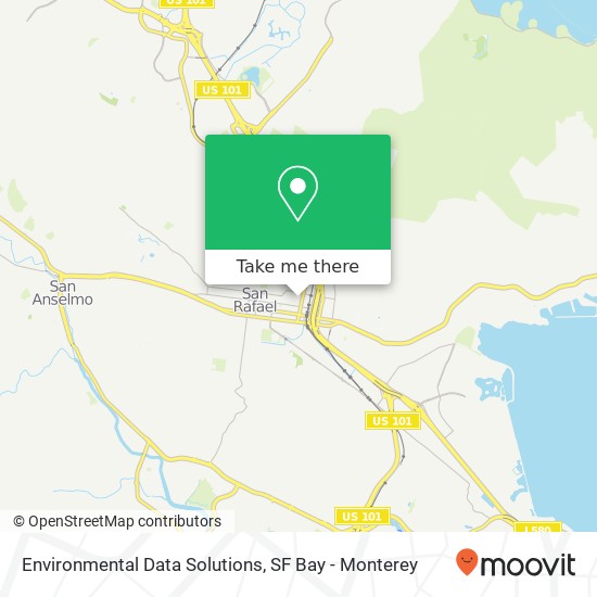 Mapa de Environmental Data Solutions