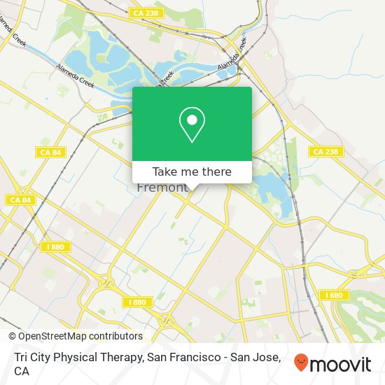Mapa de Tri City Physical Therapy